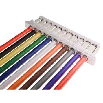 ПВХ кабель 30AWG 200мм із роз'ємом JST SH1.0 Female (мама), 11P SH1.0_200_11P фото