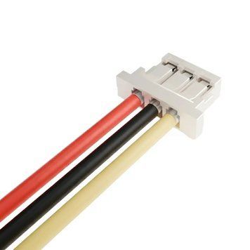 ПВХ кабель 30AWG 300мм із роз'ємом JST SH1.0 Female 3P SH1.0_300_3P_dual фото
