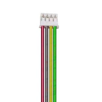 ПВХ кабель 26AWG 200мм із роз'ємом JST PH2.0 Female (мама), 4P PH2.0_200_4P фото
