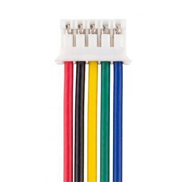 Кабель з роз'ємами JST PH 2.0 5P, AWG26, 200 мм на 5 контактів PH2.0_200_5P фото