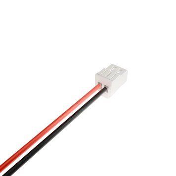 ПВХ кабель 28AWG 300мм із роз'ємом JST GH1.25 Female із защіпкою (фіксатором), 2P GH1.25_300_2P фото